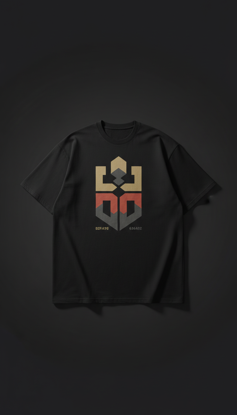 Oversized Cotton Logo Tee