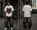 Escape Plan Oversized Graphic Streetwear T-Shirt