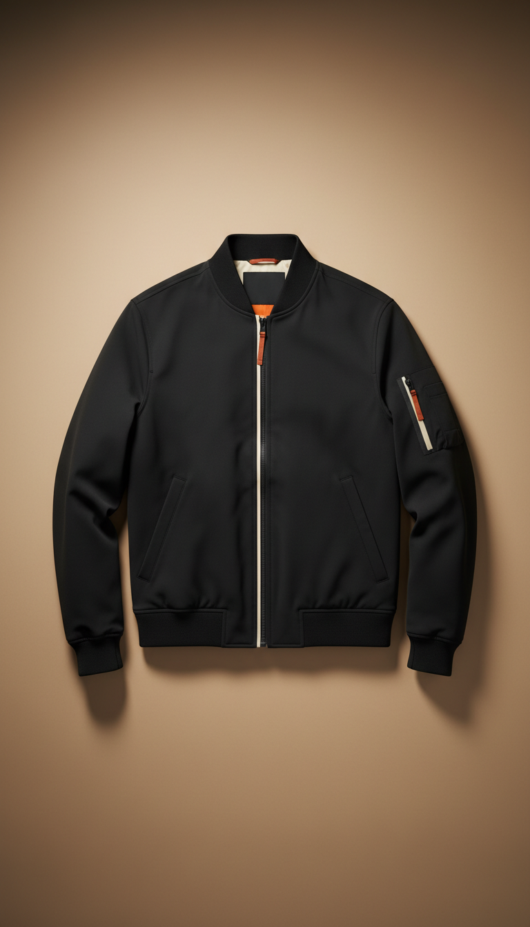 Technical Blend Zip Jacket